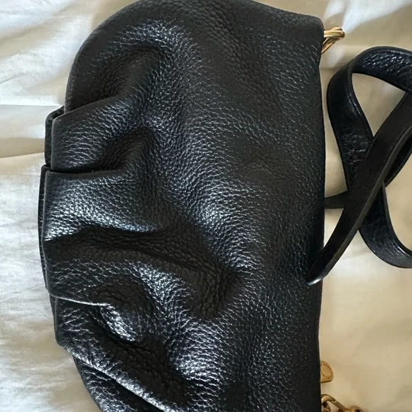 Marc By Marc Jacobs Black and Gold Crossbody Bag - Picture 3 of 4